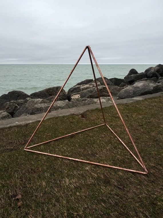 Copper Tube Tetrahedron