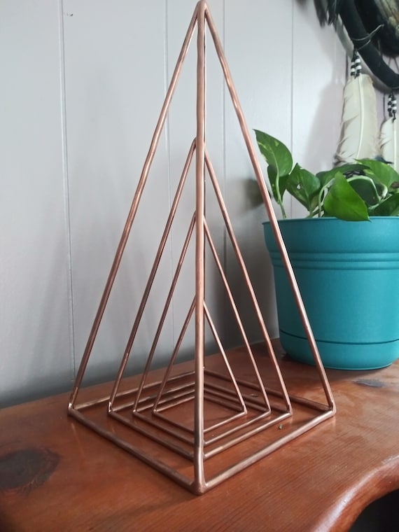 Copper Nubian Pyramid