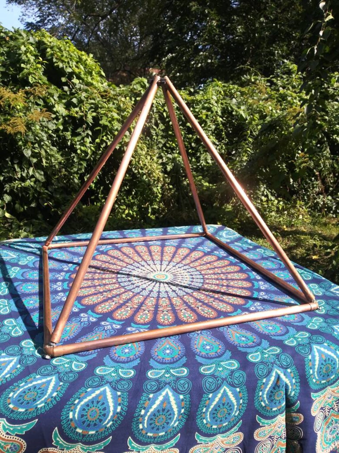 2 Foot Copper Tube pyramid Etsy