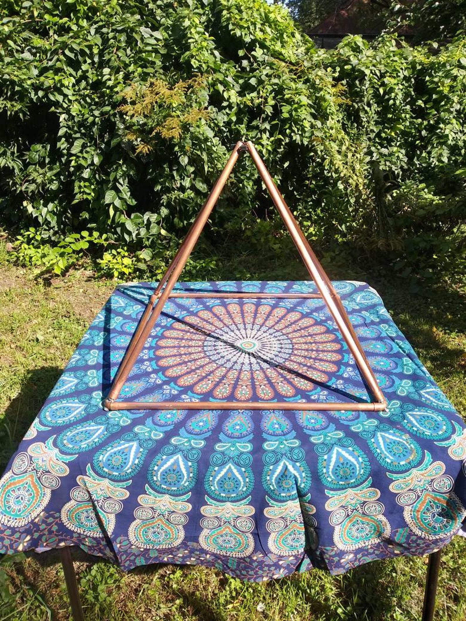 2 Foot Copper Tube pyramid Etsy