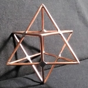 Copper MerKaBa: Meditation Energy Sphere