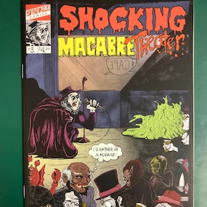 Shocking Macabre Theater # 3 Comic by Blood Scream Comics