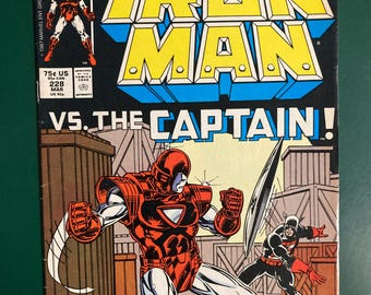 Iron Man # 228 Comic by Marvel Comics