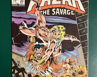 Kazar The Savage # 20 Comic by Marvel Comics
