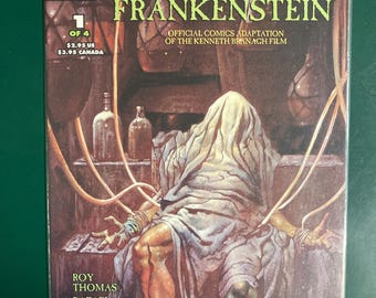 Mary Shelley's Frankenstein # 1 Comic by Topps Comics