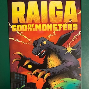 Raiga God Of The Monsters # 1 Comic by Blood Scream Comics