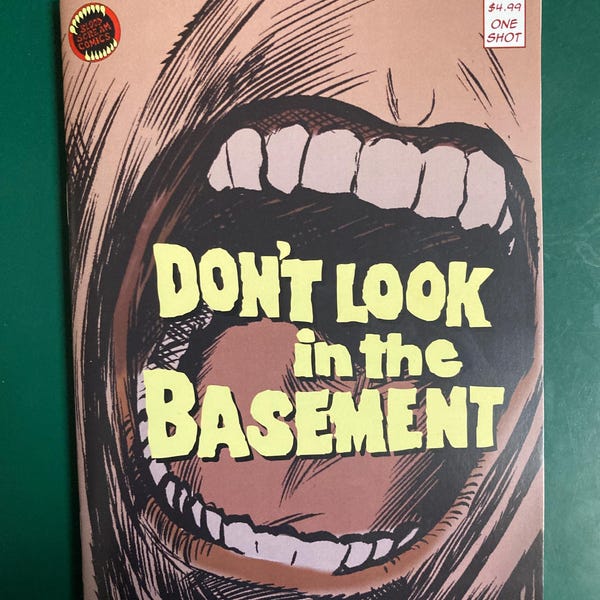 Don't Look In The Basement Comic by Blood Scream Comics