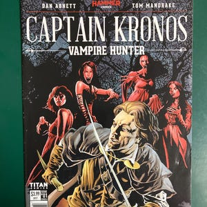 Captain  Kronos Vampire Hunter # 1 Comic by Titan Comics
