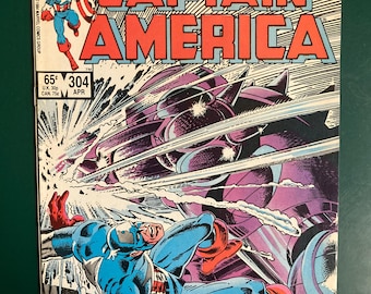 Captain America # 304 Comic by Marvel Comics
