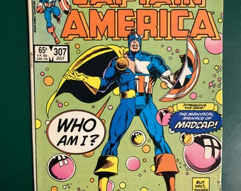 Captain America # 307 Comic by Marvel Comics