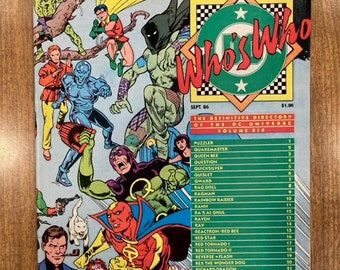 DC Comics Who's Who # 19 Comic by DC Comics