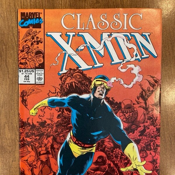 Classic X-Men # 44 Comic by Marvel Comics