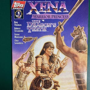 Xena Warrior Princess: The Dragon&#39;s Teeth # 1 Comic by Topps Comics