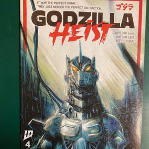 Godzilla Heist # 4 Comic by IDW Comics