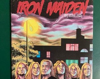 Rock And Roll Bio: Iron Maiden In Color # 1 Comic by Acme Comics