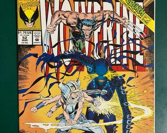Wolverine # 52 Comic by Marvel Comics