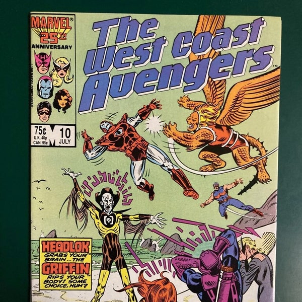 West Coast Avengers # 10 Comic by Marvel Comics