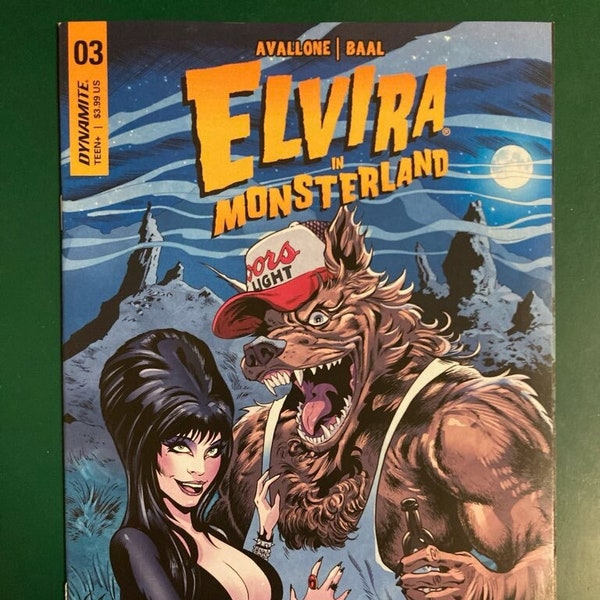 Elvira In Monsterland # 3 Comic by Dynamite Comics
