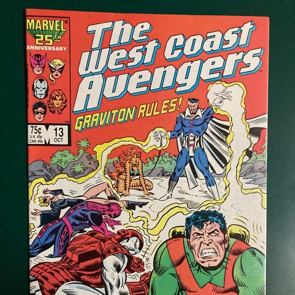 West Coast Avengers # 13 Comic by Marvel Comics