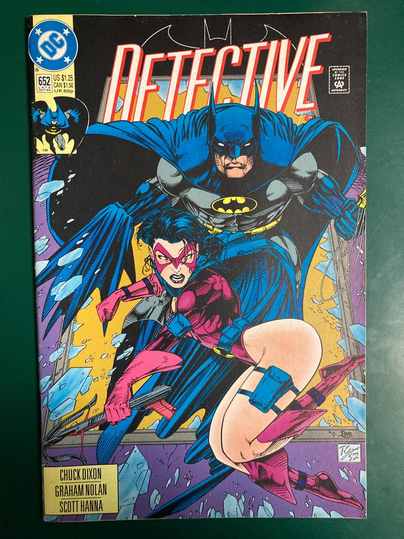 Detective Comics # 652 Comic by DC Comics - Etsy