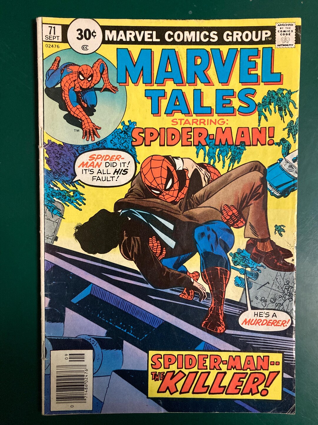 Marvel Tales # 71 Comic by Marvel Comics - Etsy