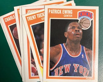New York Knicks Trading Cards by Fleer