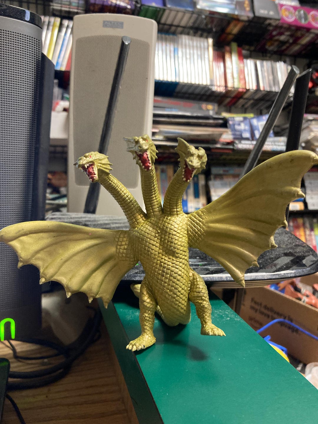 Godzilla: King Ghidorah Bendy Figure - Etsy