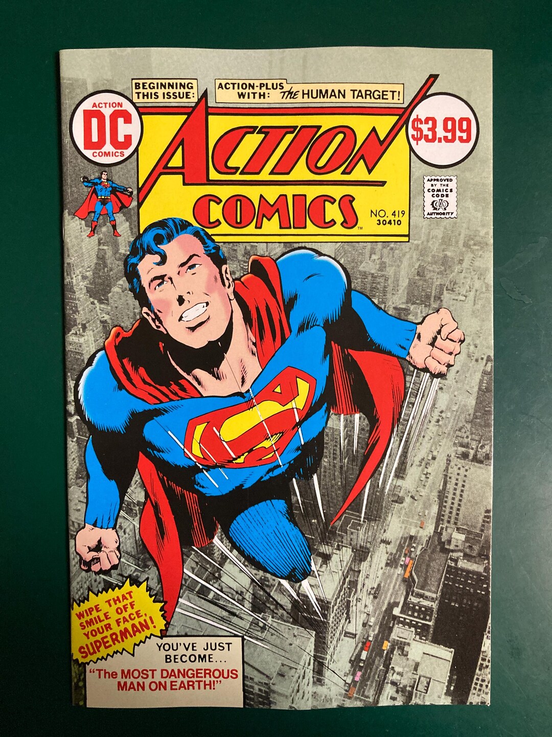Action Comics # 419 Comic by DC Comics (reprint) - Etsy