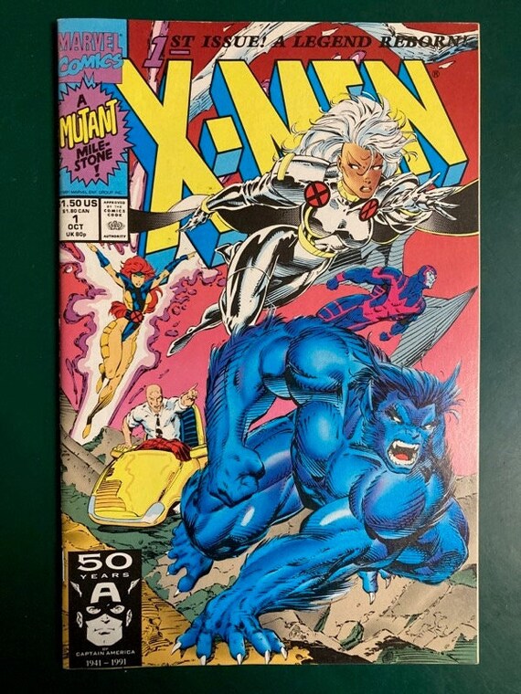 Xmen 1 Comic by Marvel Comics Etsy