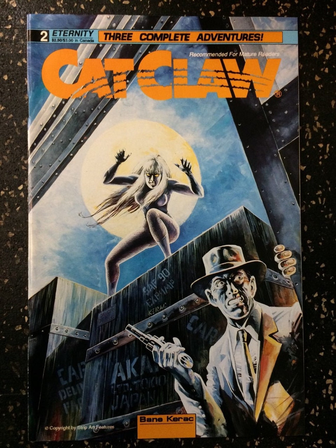 Cat Claw 2 Comic by Eternity Comics Etsy