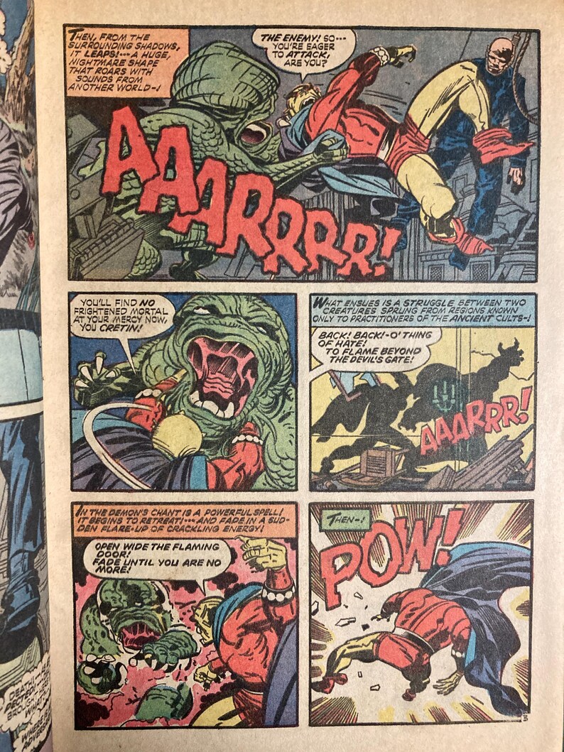 Demon # 4 Comic by DC Comics - Etsy