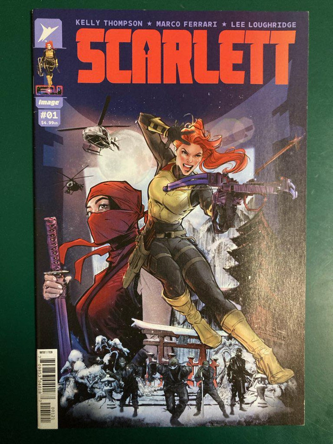 Scarlett # 1 Comic by Image Comics - Etsy