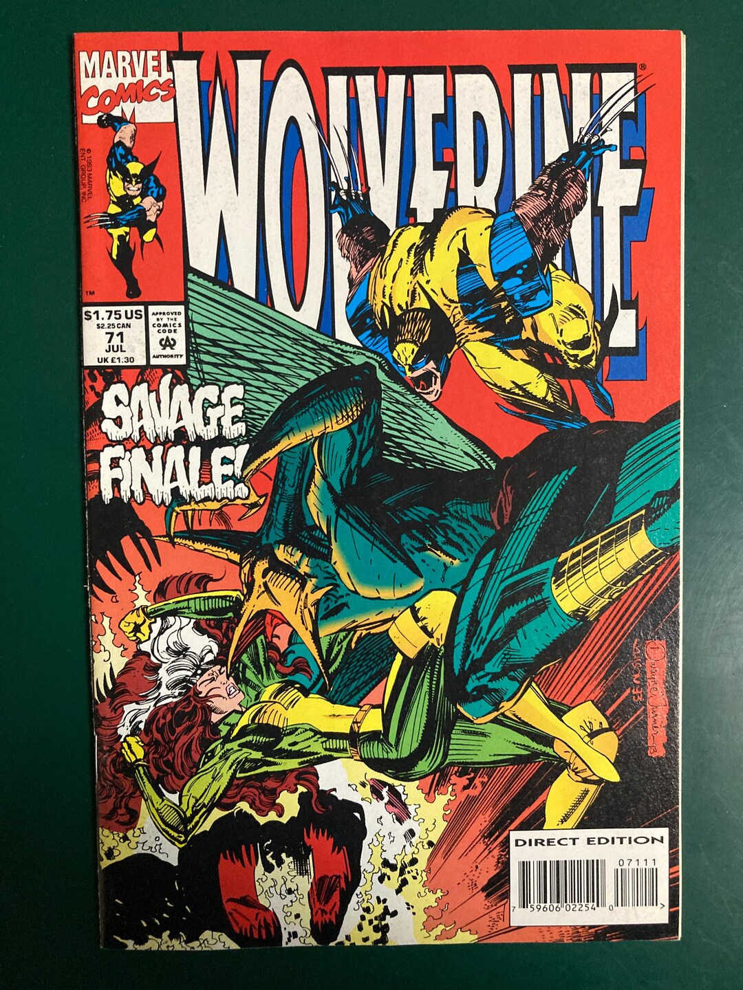 Wolverine # 71 Comic by Marvel Comics - Etsy