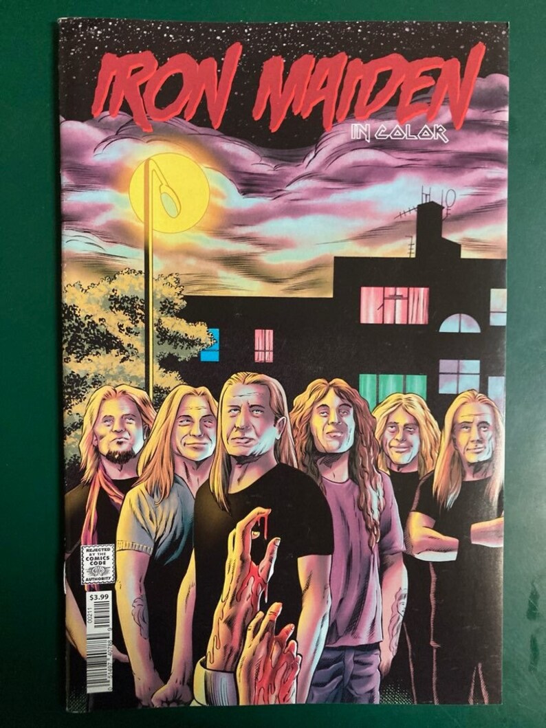 Rock And Roll Bio: Iron Maiden In Color 1 Comic by Acme Comics image 1
