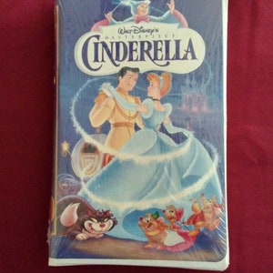 Factory Sealed Disney&#39;s Masterpiece Cinderella VHS
