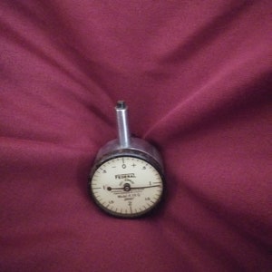 Mahr Federal A1/2Q Dial Indicator, AGD Group 0, 0-.010&quot; Range, .0001&quot;