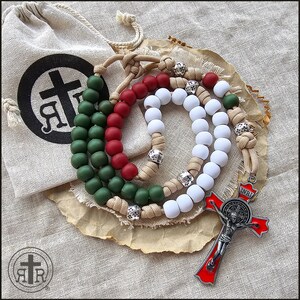 Mexican Rugged Rosary Italian Rugged Rosary Handmade Catholic Gifts image 3