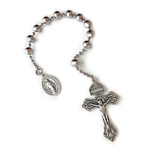 Rugged Rosaries® WWI Battle Beads Combat Pocket Catholic Rosary Pardon Crucifix image 3