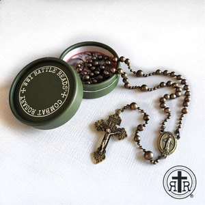 Rugged Rosaries® - WWI Battle Beads® combat rosary - Catholic gifts