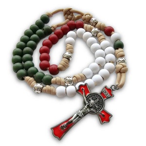 Mexican Rugged Rosary Italian Rugged Rosary Handmade Catholic Gifts image 5