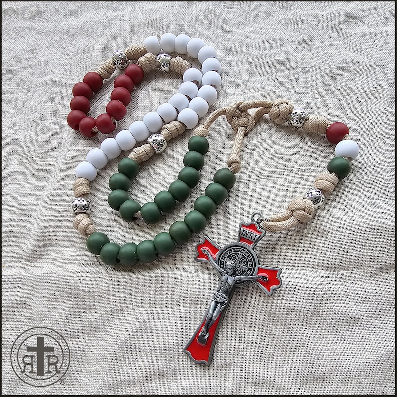 Mexican Rugged Rosary Italian Rugged Rosary Handmade Catholic Gifts image 2