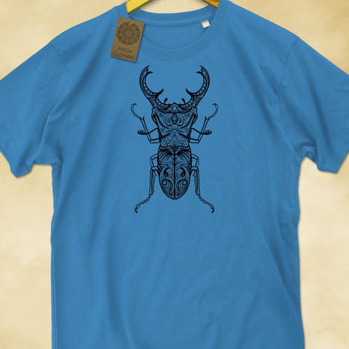 Stag beetle t shirt Clearance