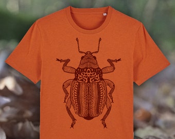 Hand Drawn Weevil Illustration Organic Unisex T-Shirt