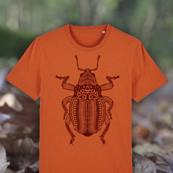 Hand Drawn Weevil Illustration Organic Unisex T-Shirt