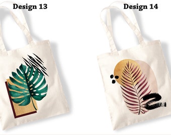 Balancing Act — Minimalist Plant and Stones Art Tote Bag by Nature
