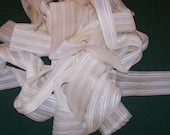 Vintage Dress Trim, Edwardian Era, 13 Yards, 3 quot Wide, Ivory Patina, Never Used Carded Store Stock, c1900-1920