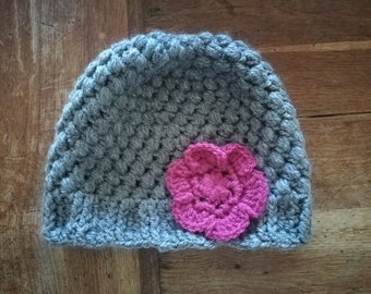 Bonnet bébé au crochet