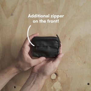 Cartera portatarjetas de crédito EDC / Cordura / Minibolsa con cremallera Possibles / Organizador de bolsillo EDC / Monedero pequeño de nailon