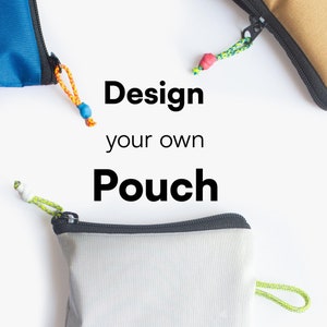 Design your Pouch / EDC Pocket Organizer / Mini Zipper Pouch / Kleine Nylon Tasche / Schlüsselanhänger / Zip Mögliche Tasche / Card Xpac Camouflage