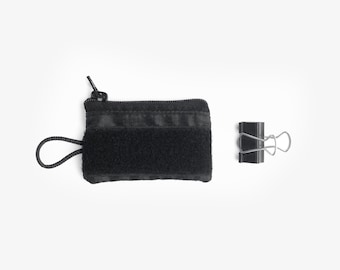 MICRO Mini EDC Pouch / Tiny Pouch / Keychain Pouch / Velcro Daily Pouch / Mini Zipper Pouch / Cordura Pouch Coin Slip / Possibles Zip Pouch